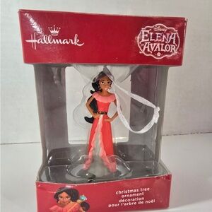 Hallmark Disney Princess Elena of Avalor Red Box Christmas Ornament New